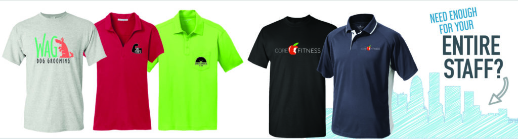 custom apparel helps businesses when it comes to promotional marketing campaigns 