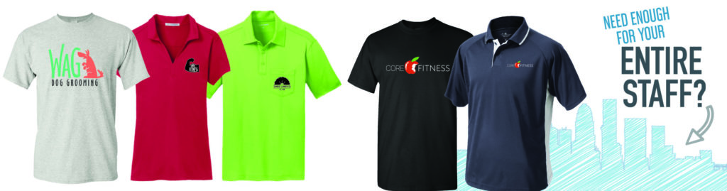 custom business apparel and branded business wear from ARES Sportswear
