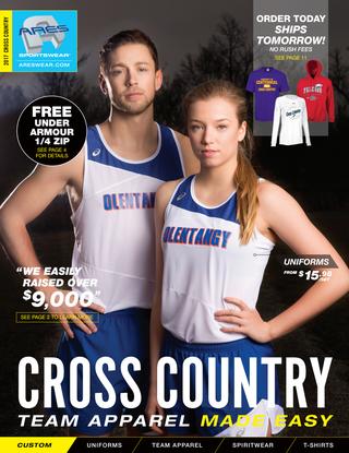 2017 Ares Sportswear Cross Country Catalog