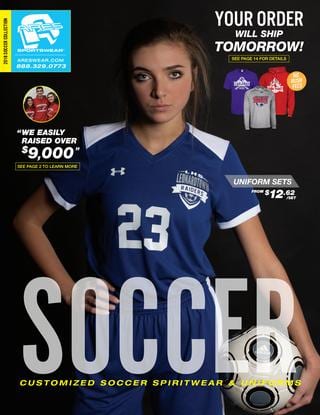 2018 Ares Sportswear Girls Soccer Catalog