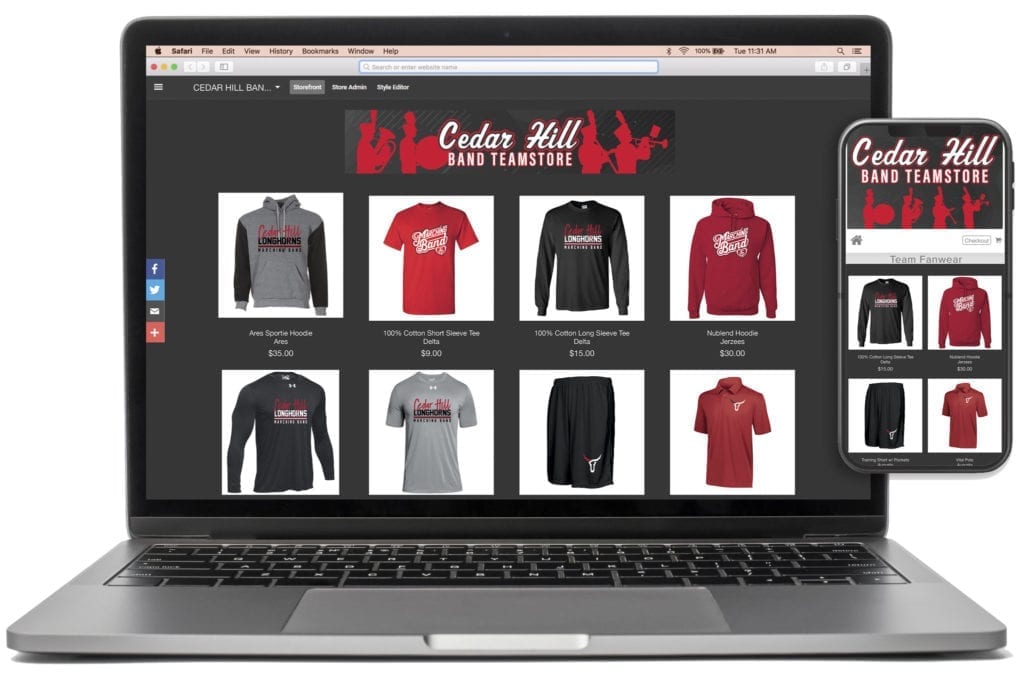 Marching Band Teamstore