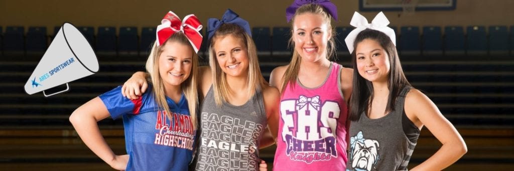 cheerleading custom apparel for cheer camp