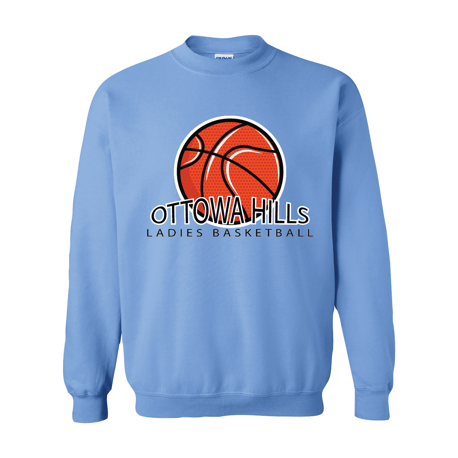 Basketball Crewneck Sweatshirt Gildan | 18000