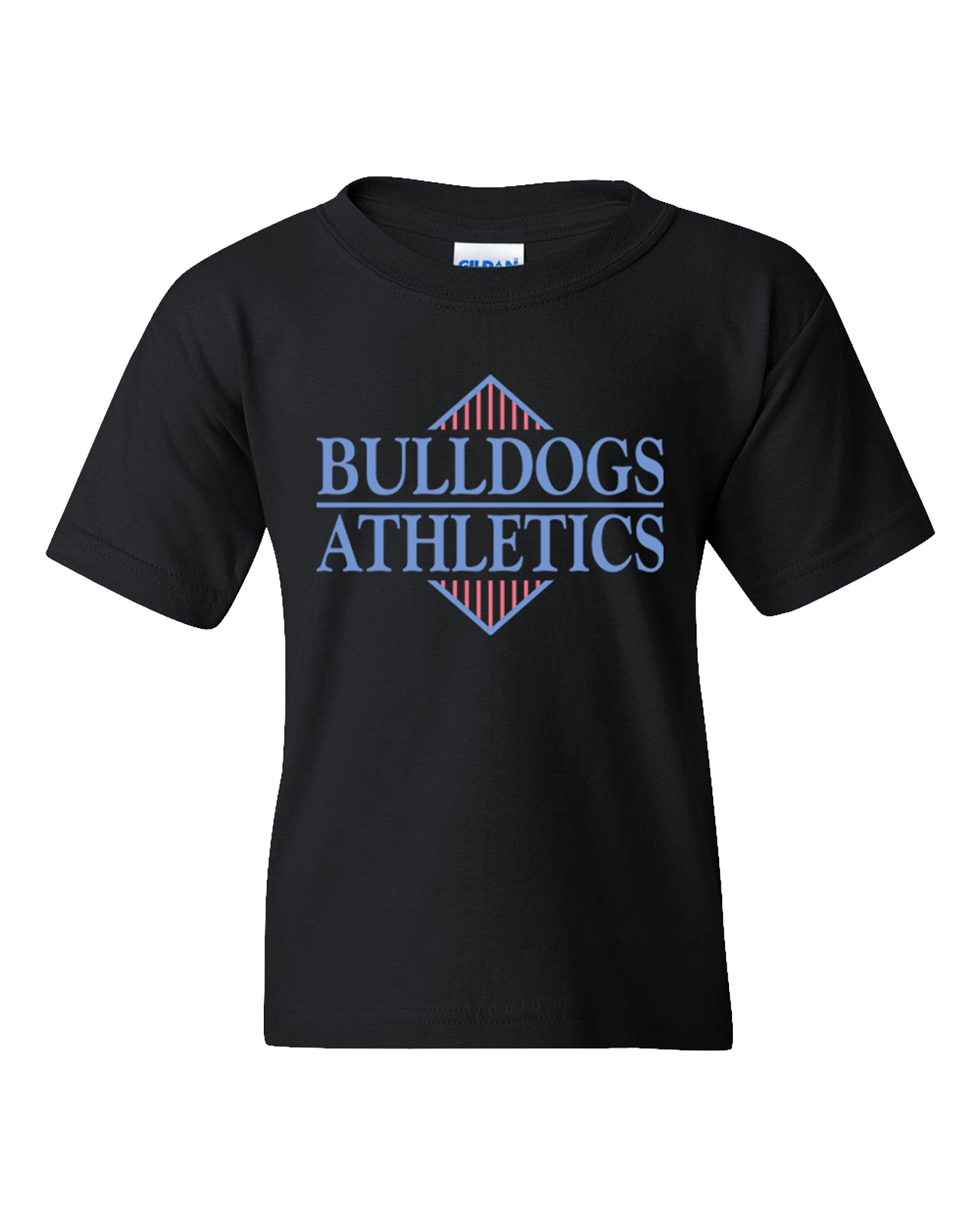Bulldog Athletics Gildan Youth Black TShirt