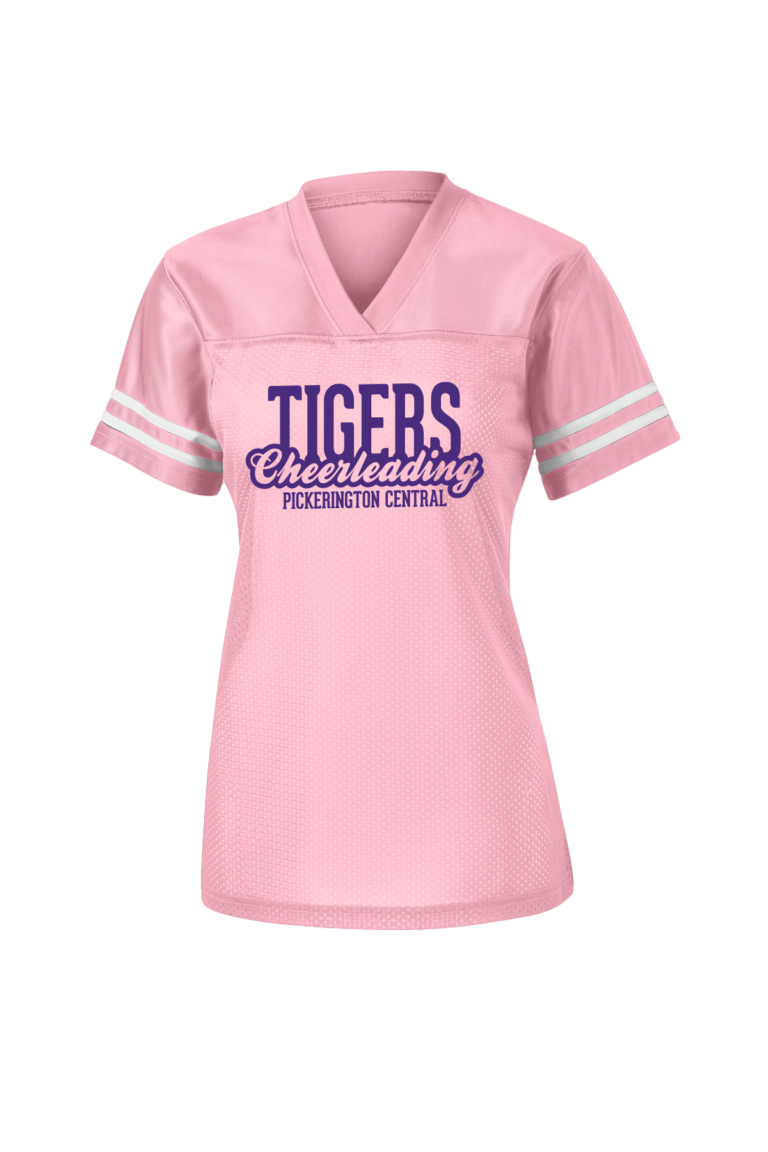 Jerseys Cheer T-Shirts Light Pink Tigers Cheerleading
