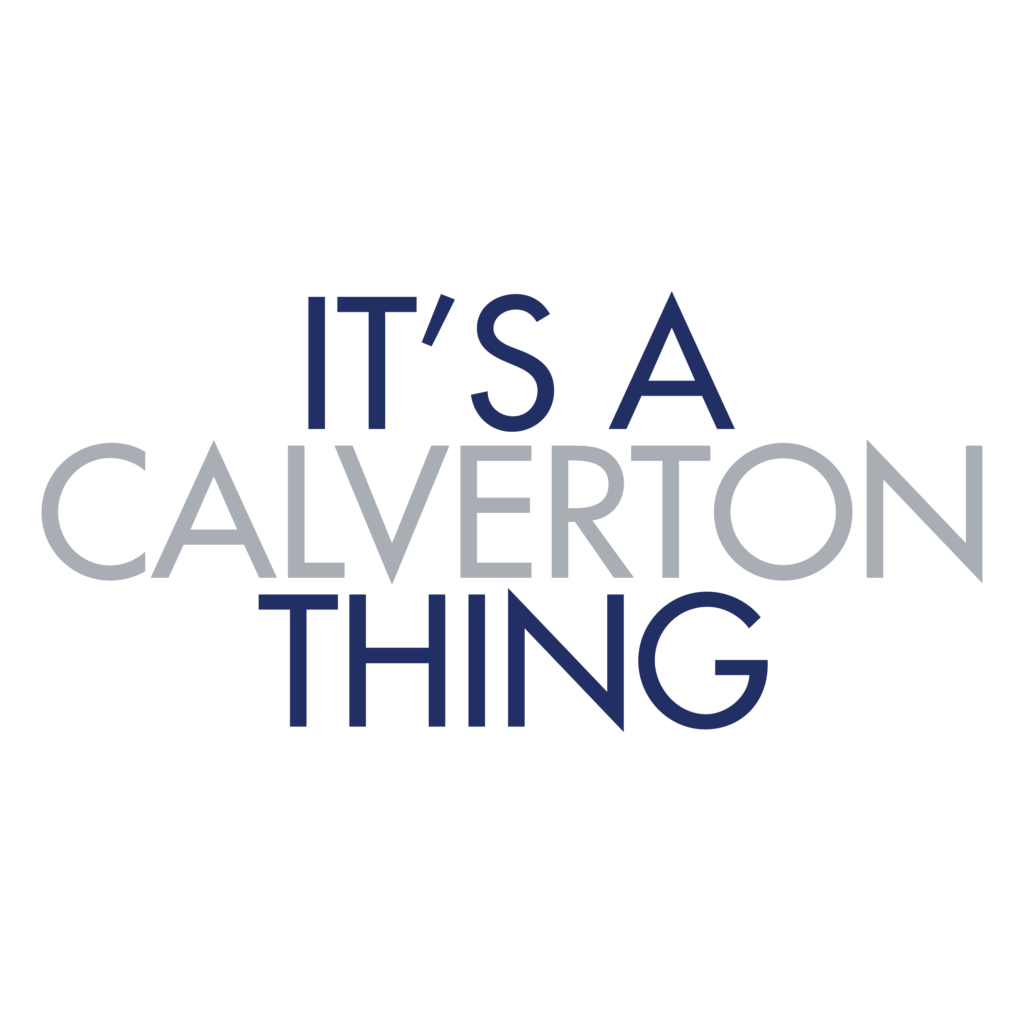 It's A Calverton Thing School Logo