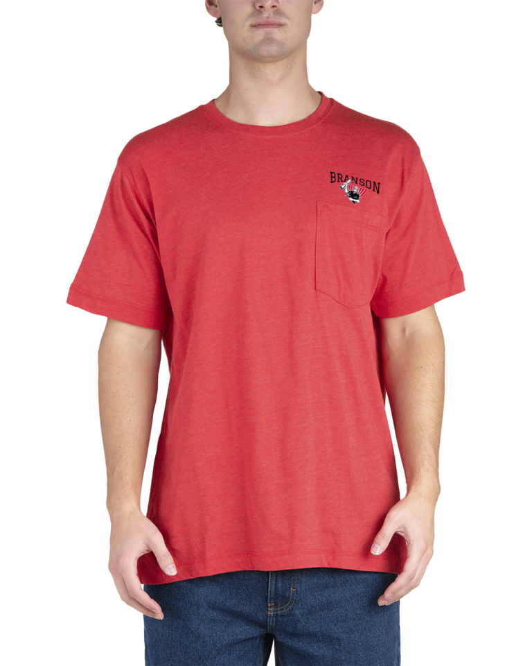 Red short sleeved shirt from Berne