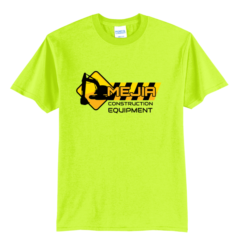 Yellow High Vis Tee Port and Co